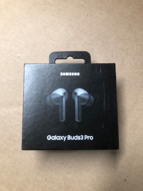 Photo 1 of SAMSUNG Galaxy Buds 3 Pro AI True Wireless Bluetooth Earbuds, Noise Cancelling, Sound Optimization, Real-Time Interpreter, Redesigned Comfort Fit, Silver