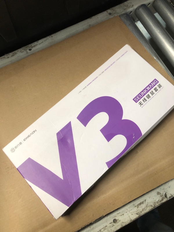 Photo 1 of EWEADN V3 Wireless Keyboard and Mouse with Single Backlit, Metal Panel, Bluetooth/2.4G Rechargeable Silent Keyboard and Mouse Combo Light up Full Size Cute Keyboard-Green