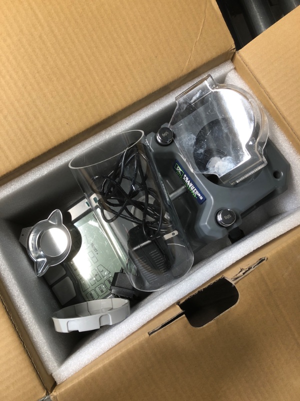 Photo 1 of Frankford Arsenal Intellidropper Electronic Powder Measure for Powder Measuring with LCD Display and Free Reloading Database App for iPhone, Windows, and Google,gray