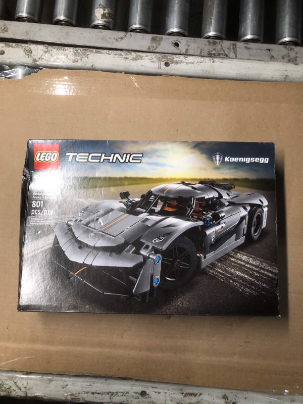 Photo 1 of LEGO Technic Koenigsegg Jesko Absolut Grey Hypercar, Sports Car Building Toy Set for Boys and Girls, Vehicle Racing Car for Kids, Buildable Model Kit, Sports Car Toy, Motor Enthusiasts’ Gift, 42173