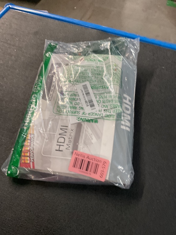 Photo 1 of FERRISA 8K 4X2 HDMI Matrix 4 in 2 Out HDMI 2.1 Matrix HDMI Video Switcher Splitter +Optical & L/R Audio Output,Support 4K 120Hz,HDR10 HDCP2.3 Dol-by Vision Atmos SPDIF 5.1CH ARC CEC with IR Remote