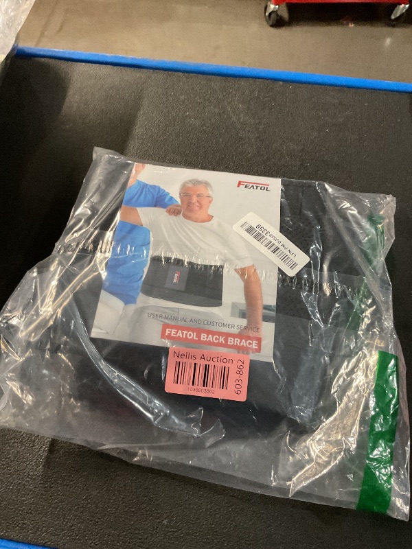 Photo 1 of CAMRIER Back Brace for Lower Back Pain Relief with 3D Lumbar Pad, 6X Back Support Belt With Alternative Strips for Men/Women, Soft Breathable Mesh Fabric Lumbar Support for Herniated Disc, Sciatica