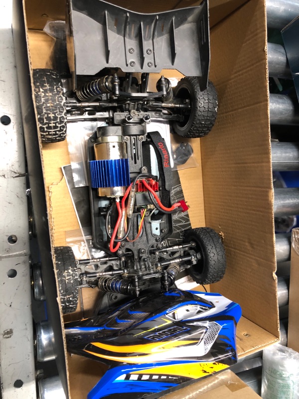 Photo 1 of AMORIL 1:14 Fast RC Cars for Adults,Top Speed 70+KMH,Hobby Remote Control Car,4X4 Large Truck Off-Road Racing Buggy,Electric Vehicle Toy for Kids with Oil-Filled Shocks,Upgraded Metal Parts