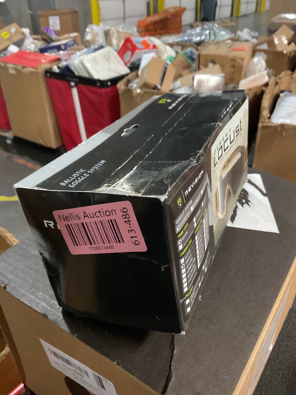 Photo 1 of Revision Desert Locust Military Goggles Basic Kit – Smoke Lens, Black Frame, One Size – Anti Fog Eye Protection Ballistic Goggles – Made In USA