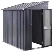 Photo 1 of Metal Lean Storage Shed. 1 ctn