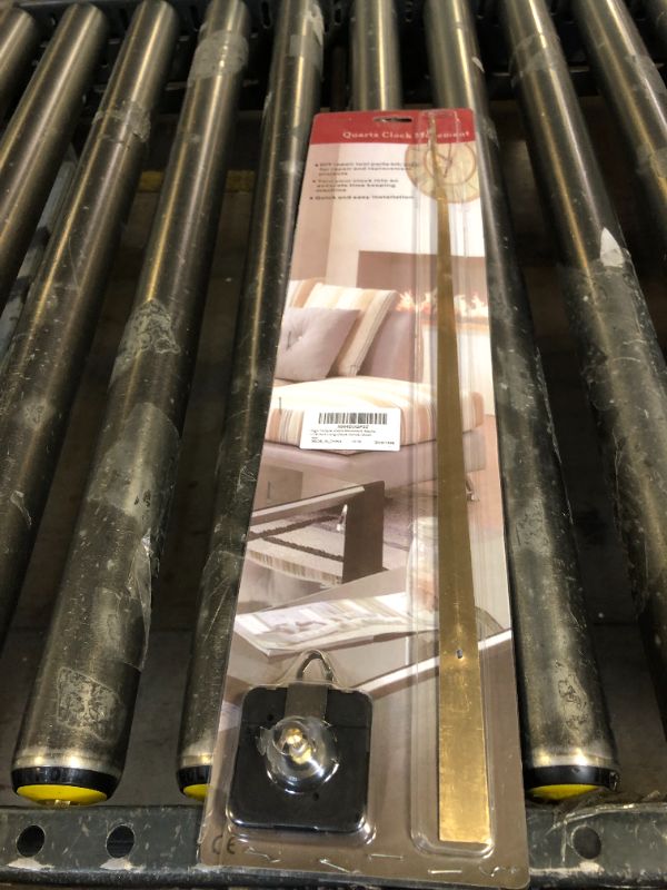 Photo 1 of High Torque Clock Movement Mechanism with 17.8 Inch Long Clock Hands (Gold)