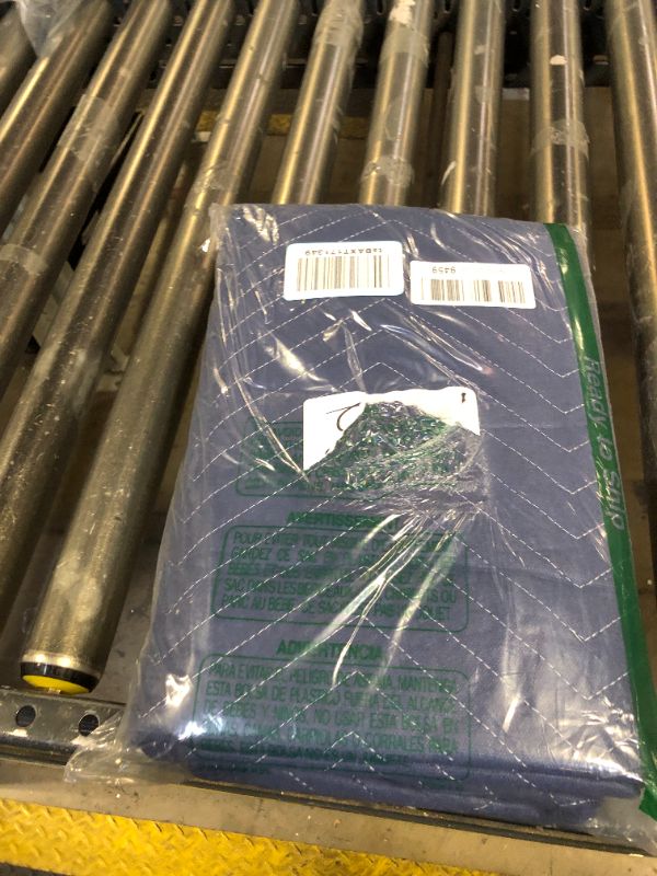 Photo 1 of PONGHEI 2 Moving Blankets 40"x 72" Heavy Duty Packing Blankets for Moving Shipping Thick Furniture Wrapping for Moving Supplies Professional Quilted Shipping Blankets
