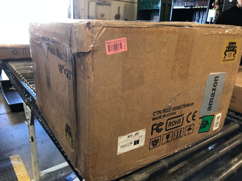 Photo 1 of VEVOR 16x20 Heat Press Machine, High Pressure Large Professional Clamshell T Shirt Press Machine, Digital Temp & Timer Control, Heat Transfer Machine for T Shirts, Pillows, Bags, Pads, Hoodie