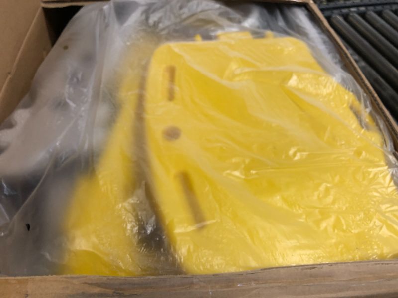 Photo 1 of 4 in 1 Toddler Slide and Swing Set, Kid Slide for Toddlers Age 1-2, Baby Slide with Basketball Hoop, Indoor Outdoor Slide Toddler Playset Toddler Playground – Yellow