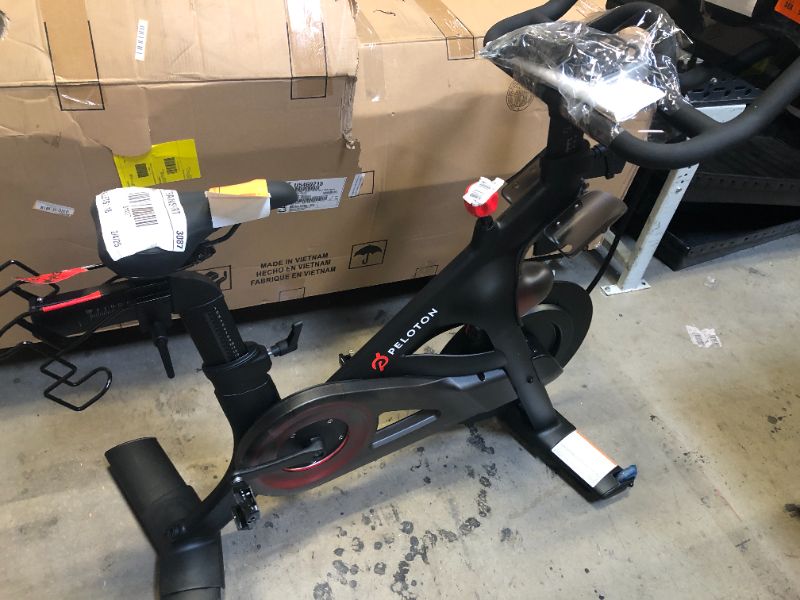 Photo 4 of Original Peloton Bike | Indoor Stationary Exercise Bike with Immersive 22" HD Touchscreen (Updated Seat Post)