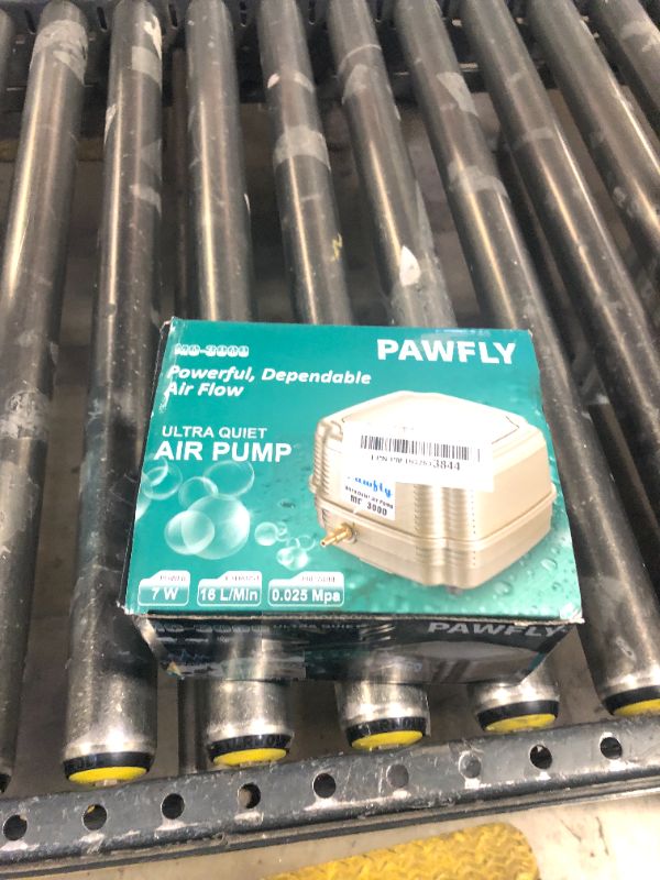 Photo 2 of Pawfly 254 GPH Aquarium Air Pump Adjustable Quiet Oxygen Aerator Pump with Multi-Port Air Flow Control Lever Valve Splitter and Airline Tubing for Fish Tanks Ponds and DWC Systems Up to 300 Gallons