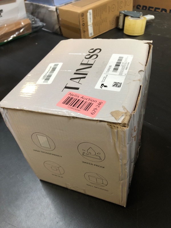 Photo 1 of Disposable Facial Towel Storage Box Acrylic Towel Container Box Compatible with Clean Skin Club Clean Towel XL Wall-Mounted Makeup Organizer with Drawer for Face Towel (Excluding Facial Towels)