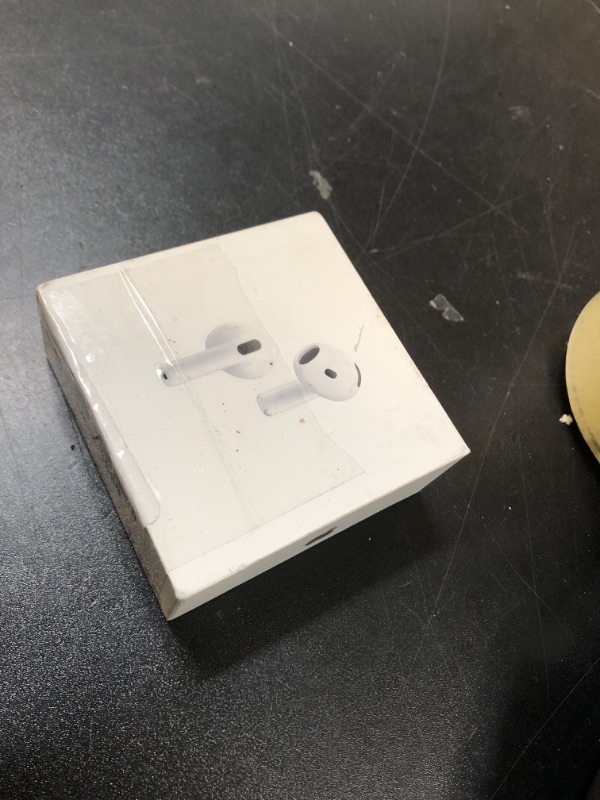 Photo 2 of Apple AirPods 4 Wireless Earbuds, Bluetooth Headphones, with Active Noise Cancellation, Adaptive Audio, Transparency Mode, Personalized Spatial Audio, USB-C Charging Case, Wireless Charging, H2 Chip