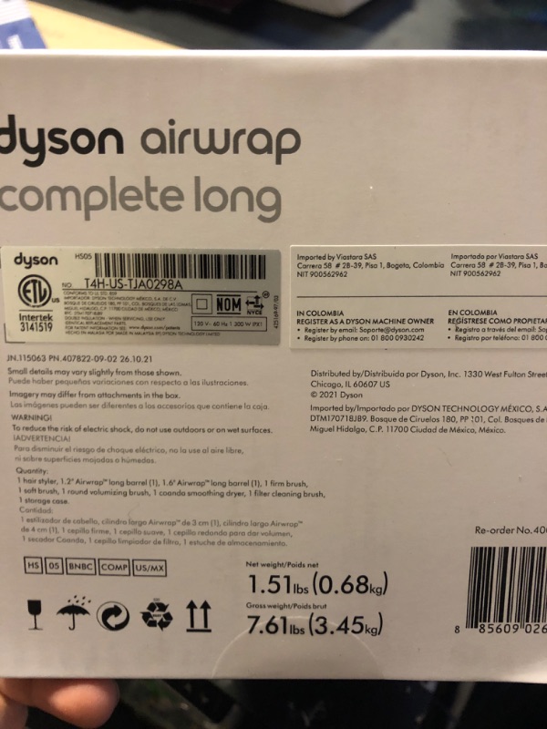 Photo 3 of Dyson Airwrap™ Multi-Styler Complete Long, Nickel/Copper