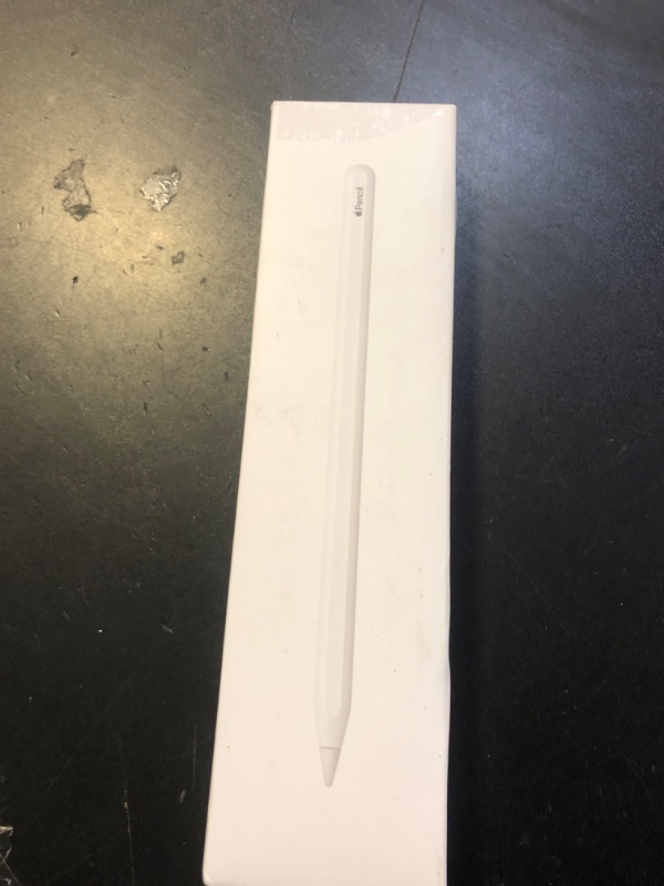 Photo 2 of Apple Pencil (2nd Generation): Pixel-Perfect Precision and Industry-Leading Low Latency, Perfect for Note-Taking, Drawing, and Signing documents. Attaches, Charges, and Pairs magnetically.