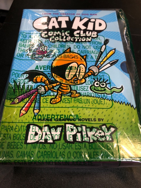 Photo 2 of The Cat Kid Comic Club Collection: From the Creator of Dog Man (Cat Kid Comic Club #1-3 Boxed Set