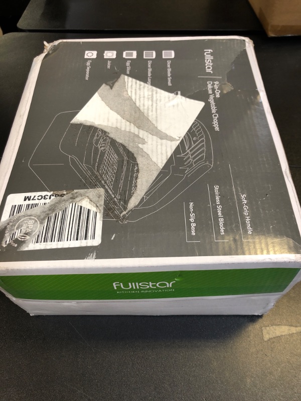 Photo 1 of Fullstar Vegetable Chopper - Food Chopper - Onion Chopper - Vegetable Slicer & Spiralizer - Veggie Chopper with Container - Kitchen Gadgets - Home Essentials - Kitchen Accessories (9 in 1, Black)