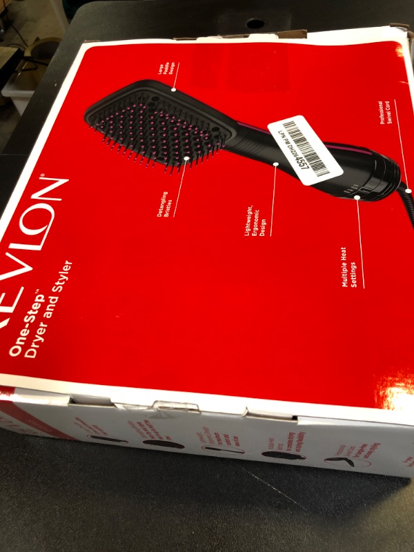 Photo 2 of REVLON One-Step Hair Dryer & Styler, Black