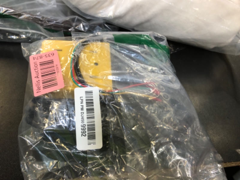 Photo 1 of Taiss 4 Wire Dump Trailer Remote Control Switch 12V DC Dump Trailer Controller,Industrial Pushbutton Switches Up Down Control Switch for Truck Lift Unloading Trailer Tipper F-G018-4W