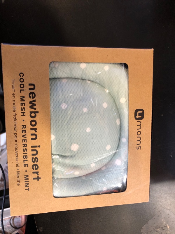 Photo 2 of 4moms RockaRoo and MamaRoo Infant Insert, Machine Washable, Cool Mesh Fabric, Reversible Design, Mint