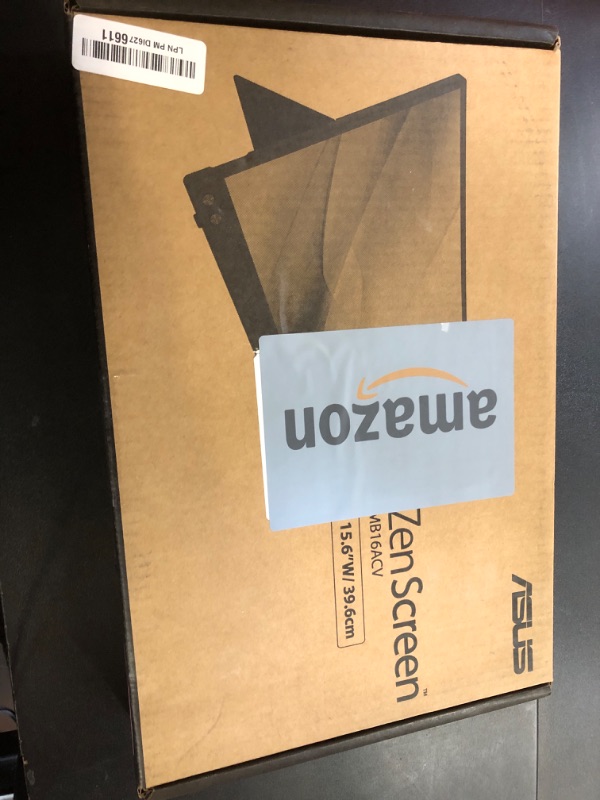 Photo 2 of ASUS ZenScreen 15.6” 1080P Portable Monitor (MB16ACV) - Full HD, IPS, Eye Care, Flicker Free, Blue Light Filter, Kickstand, USB-C Power Delivery, for Laptop, PC, Phone, Console