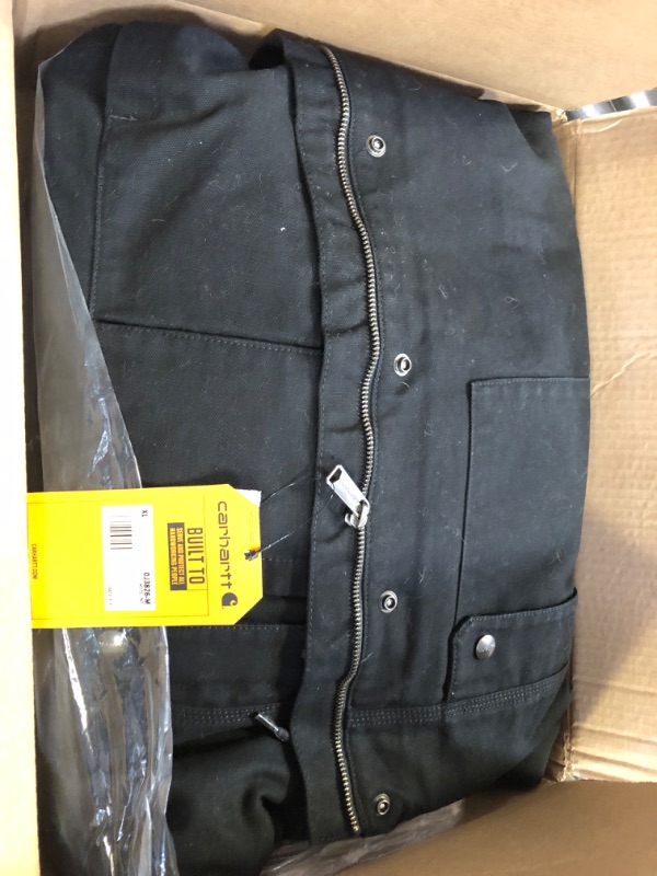 Photo 2 of Carhartt Men's Bartlett Jacket (Regular and Big & Tall Sizes), Black, X-Large