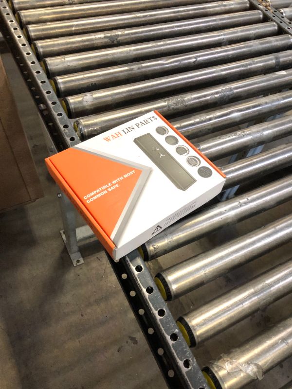 Photo 1 of Fingerprint  Safe Replacement Lock, EMP Electronic Keypad Lock, Biometric Gun Safe Cabinet Lock Replacement, Left Swing Bolt Lock & 2 Override Keys, Gold Color Keypad Lock(Left Swing Bolt)