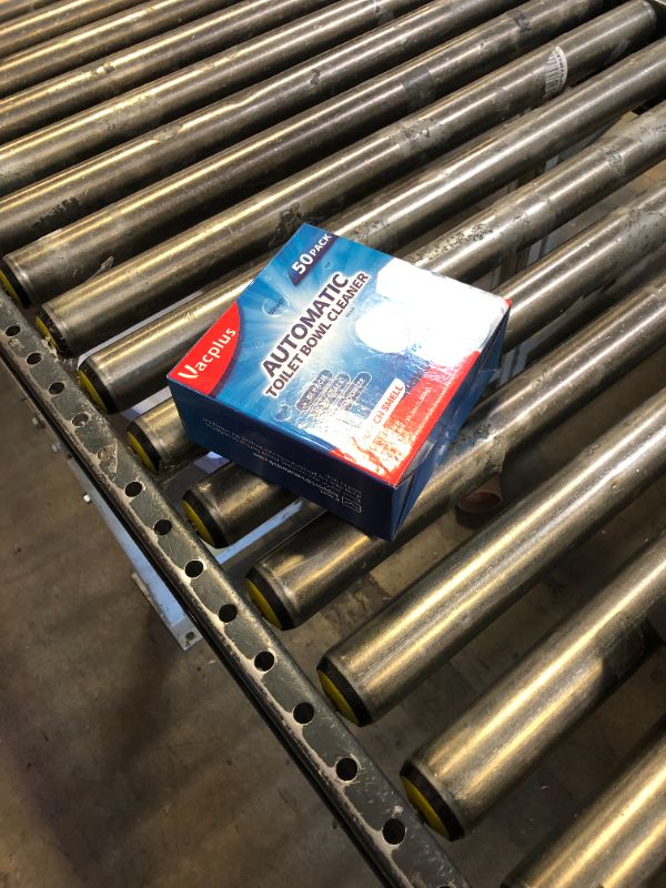 Photo 1 of Vacplus Toilet Bowl Cleaner Tablets 50 PACK, Automatic Toilet Bowl Cleaners with Bleach for Deodorizing and Descaling, Bathroom Cleaner Against Tough Stains