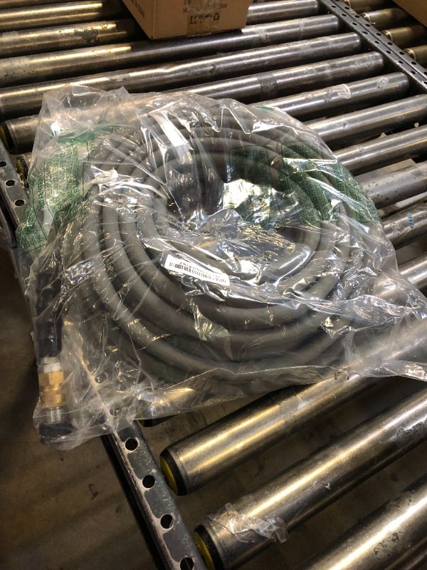 Photo 2 of Coyardor 3/8" Pressure Washer Hose 75 FT 4500 PSI, Steel Braided Layer & NonMarking Rubber for Hot/Cold Water High Power Washer Replacement With 3/8 Inch Quick Connect & M22 Fitting, Industrial-grade