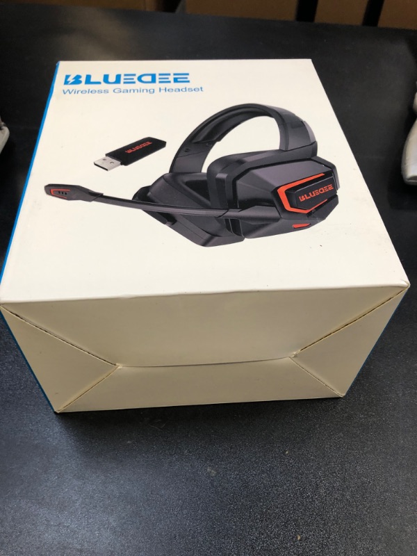 Photo 1 of DEEBOX Wireless Gaming Headsets with Mic for PC PS4 PS5 PlayStation 4 5, Bluetooth USB Gamer Headphones with Noise Cancelling Microphone for Computer Laptop PC Mac