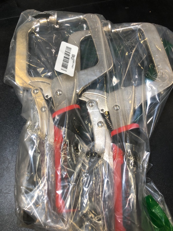 Photo 1 of Monster & Master Pocket Hole Clamp, Right Angle Clamp For Woodworking and Pocket Hole Joinery, 11 inch, 2 Pack