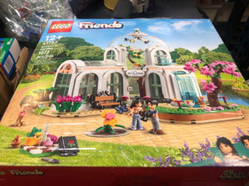 Photo 1 of LEGO Friends Botanical Garden Building Toy Set, A Creative Project for Ages 12+, Build and Display a Detailed Greenhouse Scene, A Gift for Kids and Teens Who Love Flowers and Plants, 41757