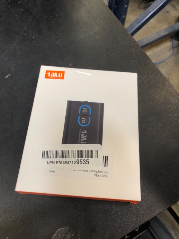 Photo 1 of 1Mii Bluetooth 5.3 Transmitter Receiver for TV to Wireless Headphones, Dual Link AptX Adaptive/Low Latency/HD Audio, Aux Adapter for Home Stereo, Airplane, Boat, Gym
