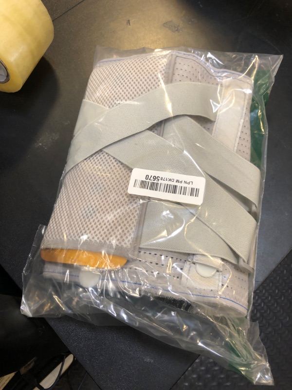 Photo 1 of EGJoey Back Brace for Lower Back Pain Relief - Back Support Belt for Women & Men for Herniated Disc, Sciatica. Removable Stays for Lower Back Support with 2 Different Hardness Sets (Grey, Medium)