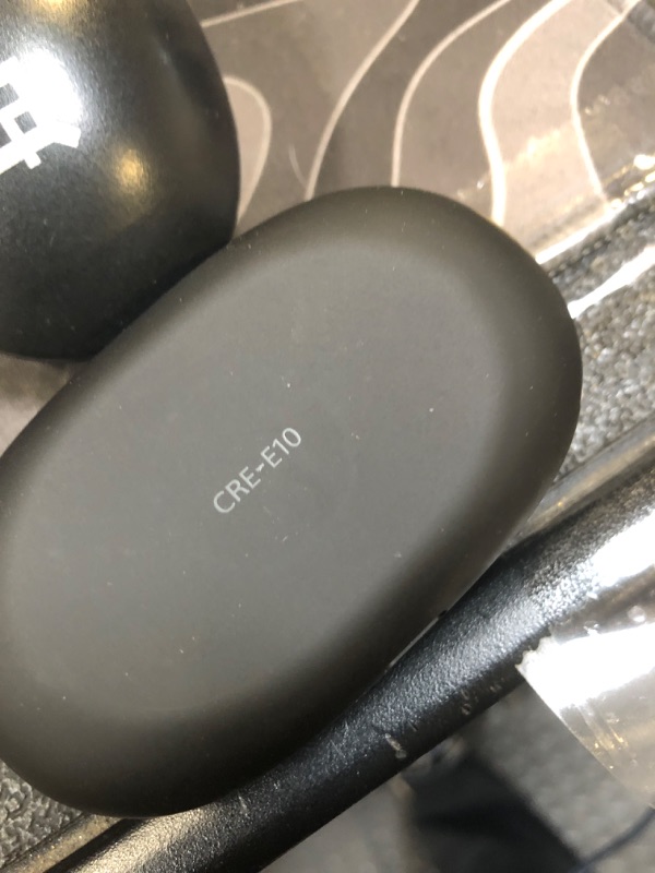 Photo 2 of Sony CRE-E10 Self-Fitting OTC Hearing Aids for Mild to Moderate Hearing Loss, Prescription-Grade Sound Quality, Comfortable Earbud Design, Bluetooth Enabled for iOS, and Rechargeable Battery, Black