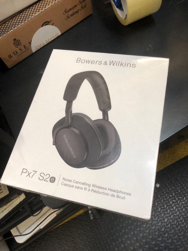 Photo 4 of Bowers & Wilkins Px7 S2e Over-Ear Headphones - Enhanced Noise Cancellation & Transparency Mode, Crystal-Clear Calls, Bluetooth, 30-Hour Playback, Anthracite Black