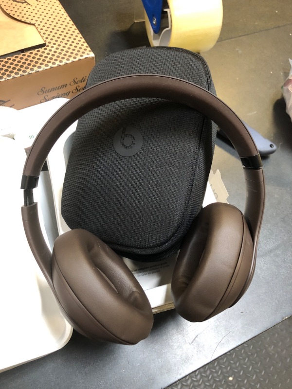Photo 1 of Beats Studio Pro - Wireless Bluetooth Noise Cancelling Headphones - Personalized Spatial Audio, USB-C Lossless Audio, Apple & Android Compatibility, Up to 40 Hours Battery Life - Deep Brown