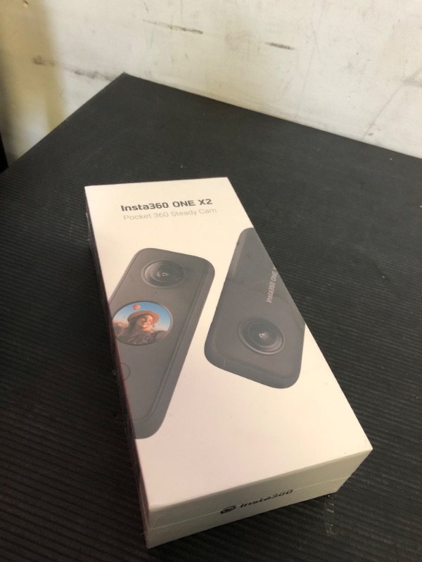 Photo 2 of Insta360 ONE X2 360 Degree Waterproof Action Camera, 5.7K 360, Stabilization, Touch Screen, AI Editing, Live Streaming, Webcam, Voice Control***factory sealed