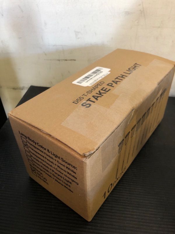 Photo 1 of DenicMic Solar Lights Outdoor, 10 Pack Waterproof LED Stainless Steel Pathway Lights for Yard, Garden, Driveway Decor (Warm White)