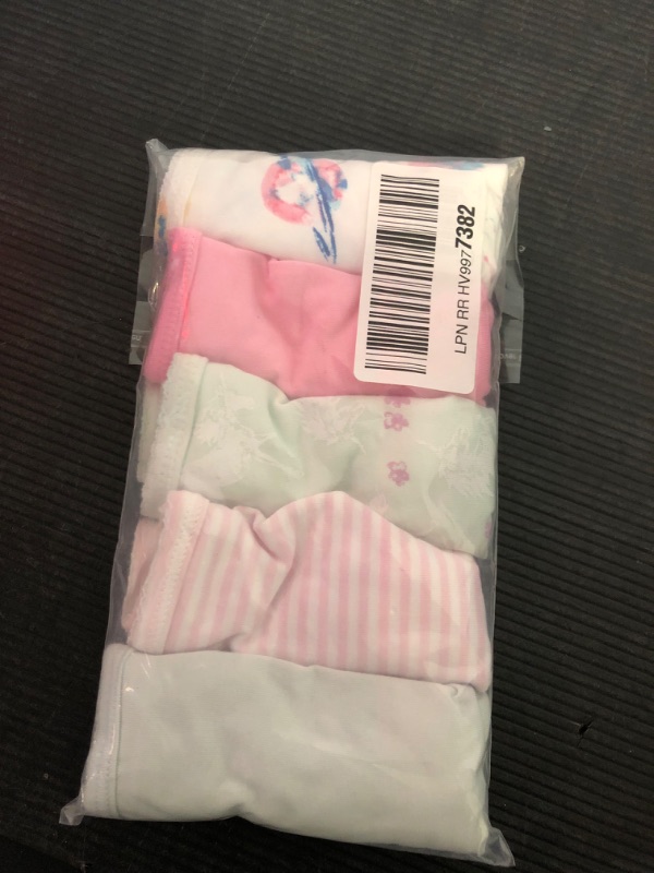 Photo 2 of Burt's Bees Baby Baby Toddler Girl Underwear, Organic Cotton, Pack of 5, Planets & Unicorns, 8 Years