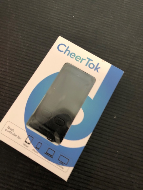 Photo 1 of CheerTok Air - TikTok Scrolling Remote Control, Page Turner for Ebook Kindle, Bluetooth Wireless Camera Video Recording Remote for iPhone, iPad, Android, Cell Phones, Smartphones and Tablets