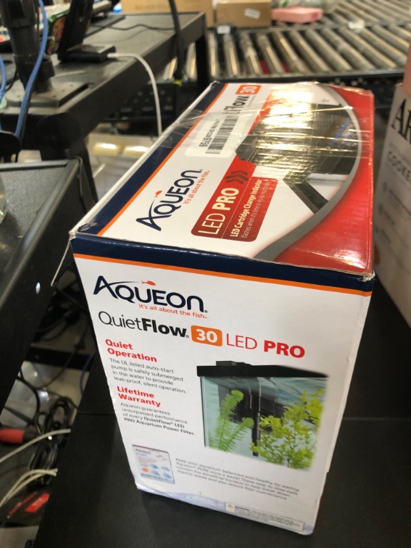 Photo 2 of Aqueon QuietFlow 30 LED PRO Aquarium Fish Tank Power Filter For Up To 45 Gallon Aquariums