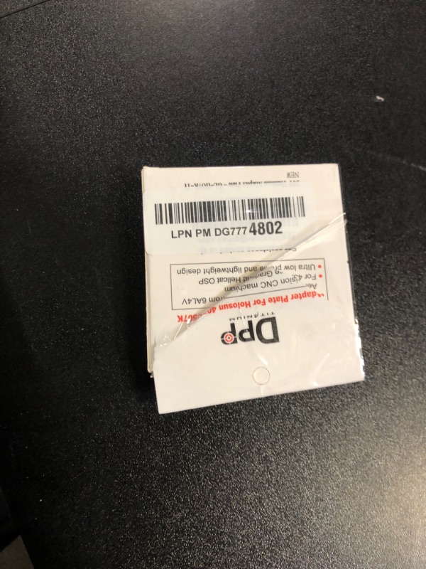 Photo 1 of DPP Titanium Adapter Plate for Glock 43X/48 MOS Hellcat OSP Holosun 407k/507k - GL-H07K-TI