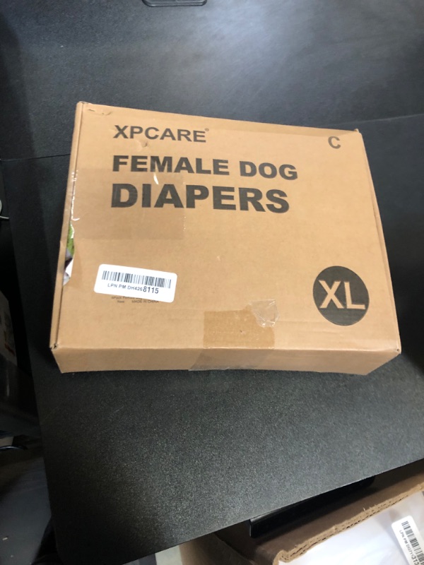 Photo 2 of XPCARE 6 Pack Washable Female Dog Diapers - Reusable Doggie Diapers, High Absorbency Leak-Proof Puppy Diapers for Female Dog?XL?