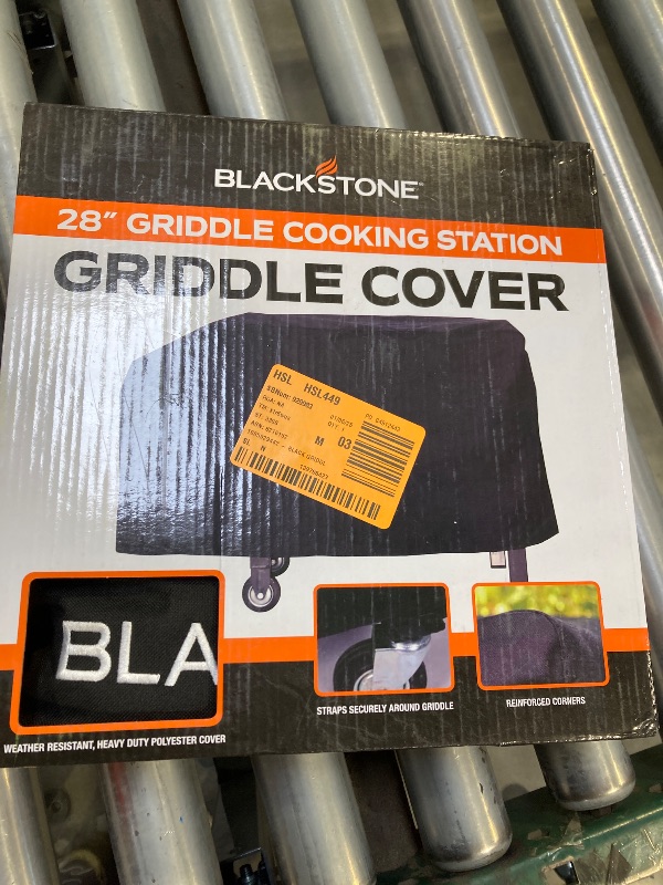 Photo 2 of Blackstone 1529 45" L X 23.5" W X 25" H Black Griddle Cover