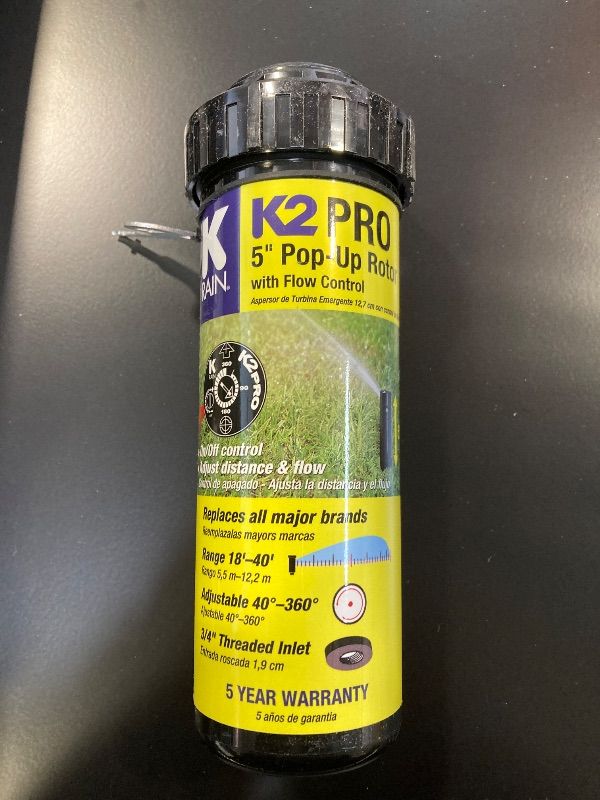 Photo 2 of K-Rain 5 in. K2 Pro Gear Drive Sprinkler