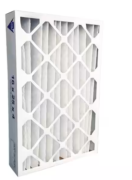 Photo 1 of 16 in. X 25 in. X 4 in. Contractor Pleated Air Filter FPR 7, MERV 8
