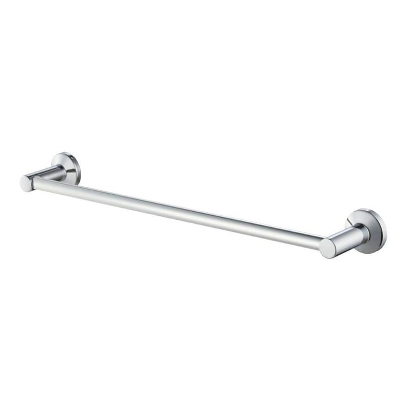 Photo 1 of Dorind 18 in. Wall Mounted Towel Bar in Chrome
