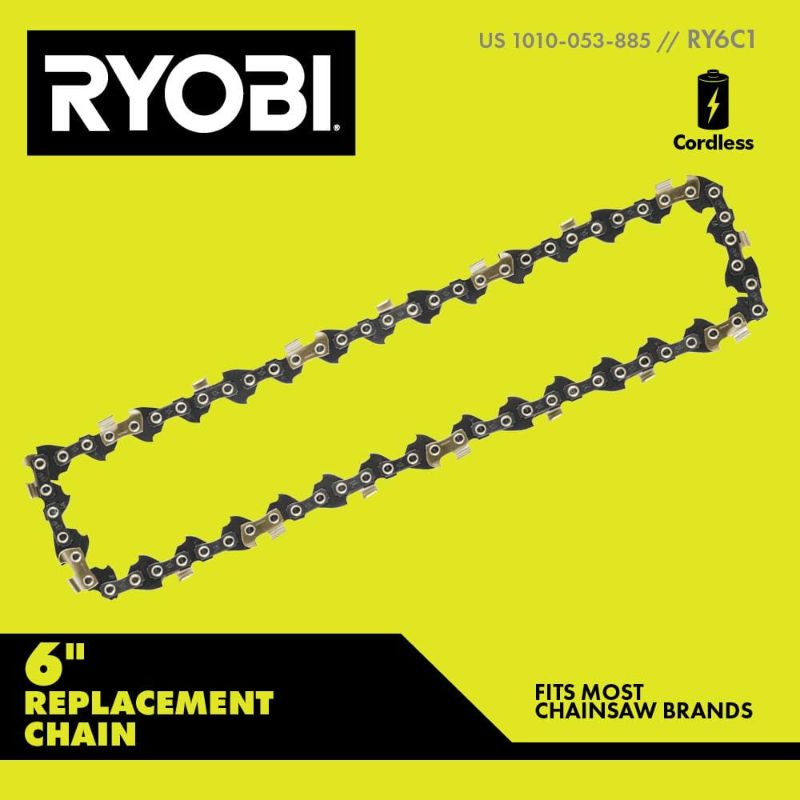 Photo 1 of 6 in. 0.043-Gauge Replacement Full Compliment Chainsaw Chain, 38 Links (Single-Pack)
