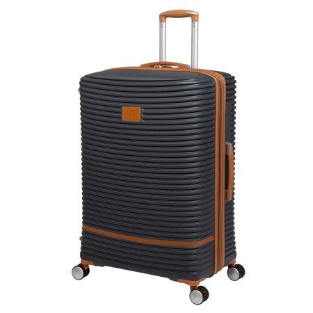 Photo 1 of It Luggage Replicating 31 Hardside Expandable Checked Spinner Luggage Gray
